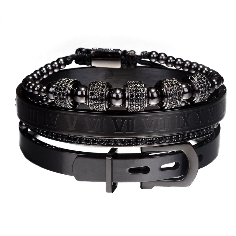 Luxury 4pcs Roman Royal Bracelet