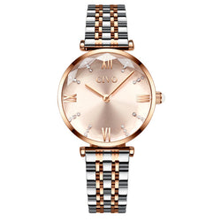 Elegant feminine jewelry for any occasion.   Movement: QUARTZ Water Resistance Depth: 3Bar Case Material: Alloy Band Material Type: Stainless Steel Dial Window Material Type: Hardlex Clasp Type: Push Button Hidden Clasp Dial Diameter: 32mm Case Thickness: 9mm Band Width: 14mm Band Length: 17cm Features: Water Resistant, Shock Resistant. Singulier watches